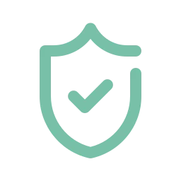 Confiable - Escudo verde con checkout