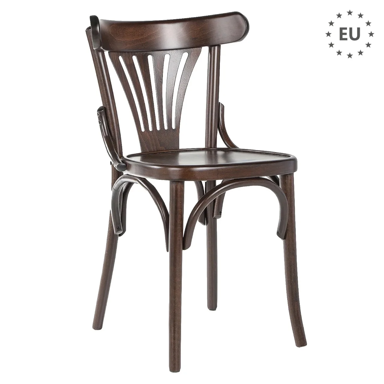 silla thonet color nogal